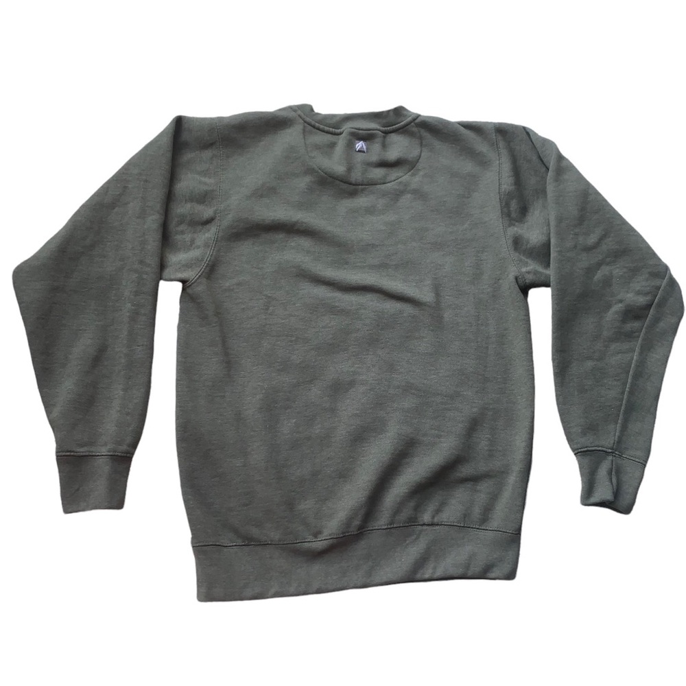 Keystone Colorado Men's Pullover Sweatshirt Fleece Lined Olive Green Small